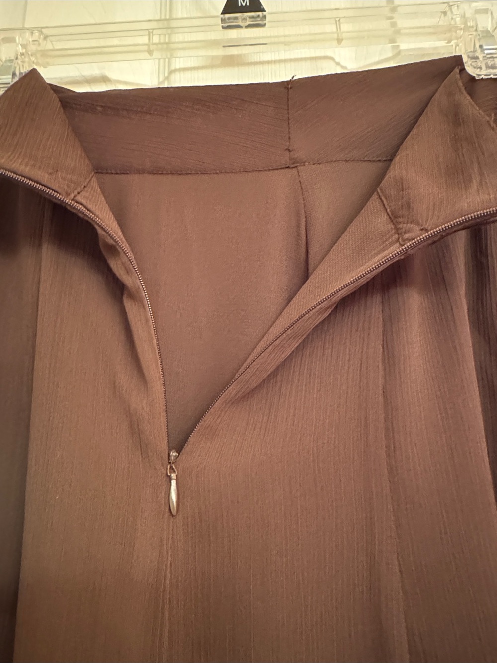Apt. 9 Chocolate Brown A-Line Flowy Skirt. Medium.NWT - Picture 4 of 9